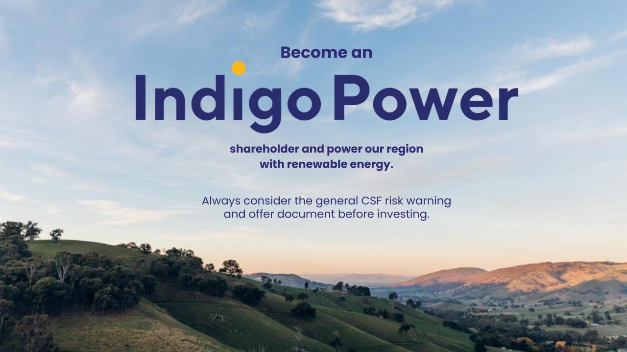 Become an Indigo Power Shareholder.