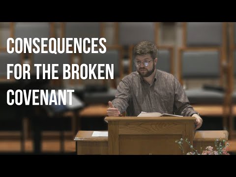 “Consequences for the Broken Covenant” | Exodus 32:15-35