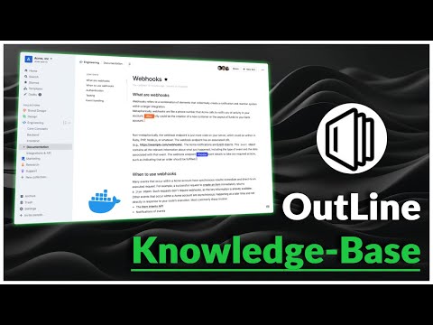 🚀 EIGENE Wissensdatenbank mit OUTLINE im Homelab! 🛠️📚 | Docker Setup