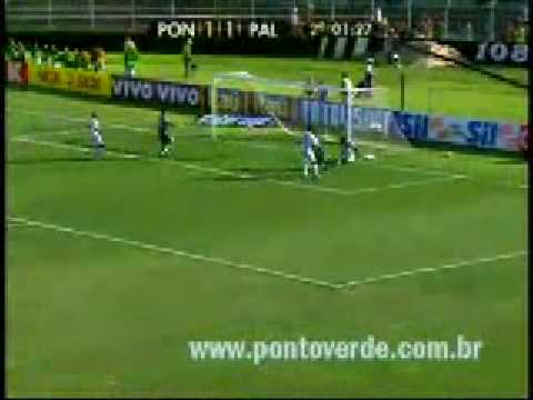 PAULISTA 2009 - PONTE PRETA 2 X 3 PALMEIRAS - GOLS