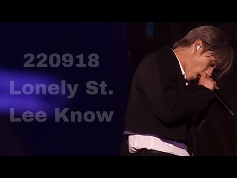 220918 Stray Kids 2nd World Tour “MANIAC” Lonely St. 리노 Lee Know focus