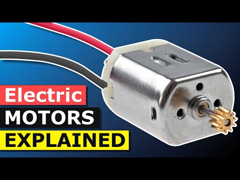 How does an Electric Motor work? DC Motor explained Video