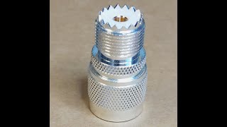 SO-239 (UHF  Female) To N-Male Adapter