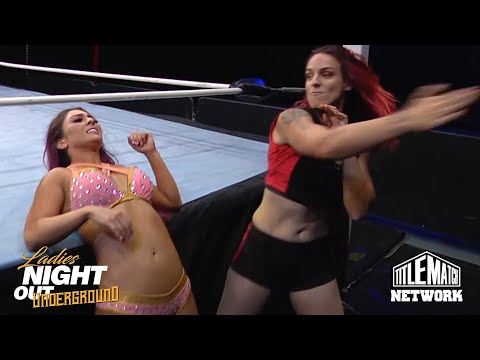 Alex Gracia vs Vert Vixen - Ladies Night Out Underground (Women's Wrestling)