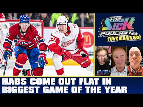 Habs Come Out FLAT In Biggest Game Of The Year | The Sick Podcast with Tony Marinaro January 10 2026