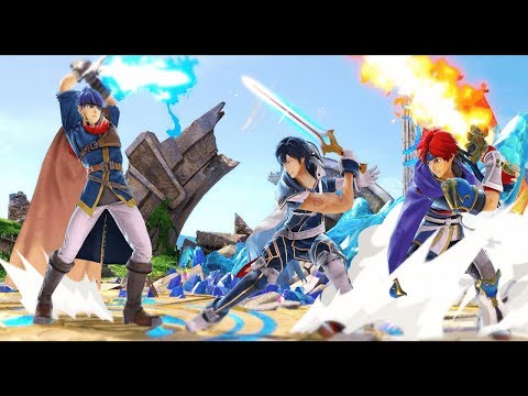 Ike's Eruption Vs  Chrom/Roy's Flare Blade (Smash Ultimate)