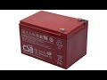 CSB 12V 15Ah Ciklikus Elektromos Kerékpár Akkumulátor EVH12150 F2