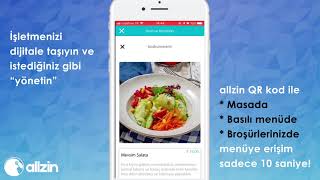 QR Kod ile Menüye Erişim
