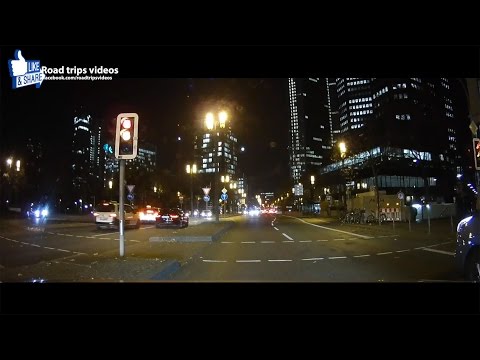 ROAD TRIP: driving in Frankfurt am Main - November 2016