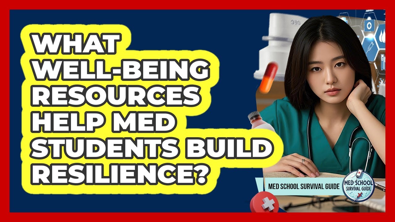 What Well-being Resources Help Med Students Build Resilience? - Med School Survival Guide