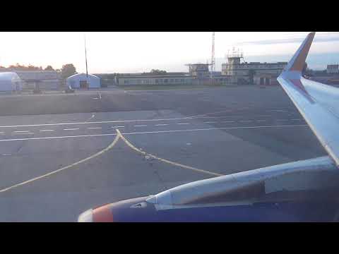 Aeroflot Airbus A320 Departure from Perm