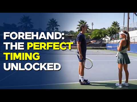 Wie man beim Tennis den Ball mit perfektem Timing trifft