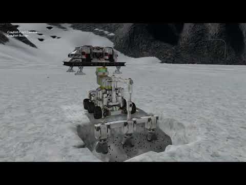 Automated mining using automation blocks (chase camera)