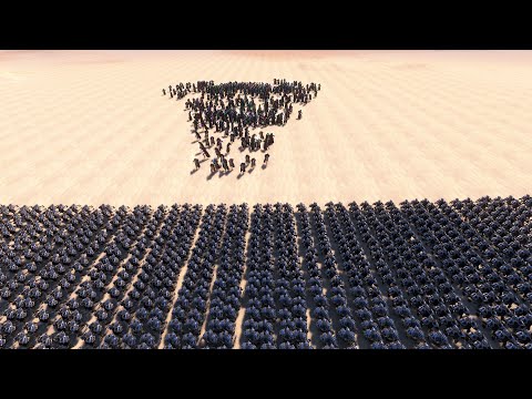 500 LAZER KNIGHTS Vs 15,000 DWARVES ULTIMATE EPIC BATTLE SIMULATOR UEBS