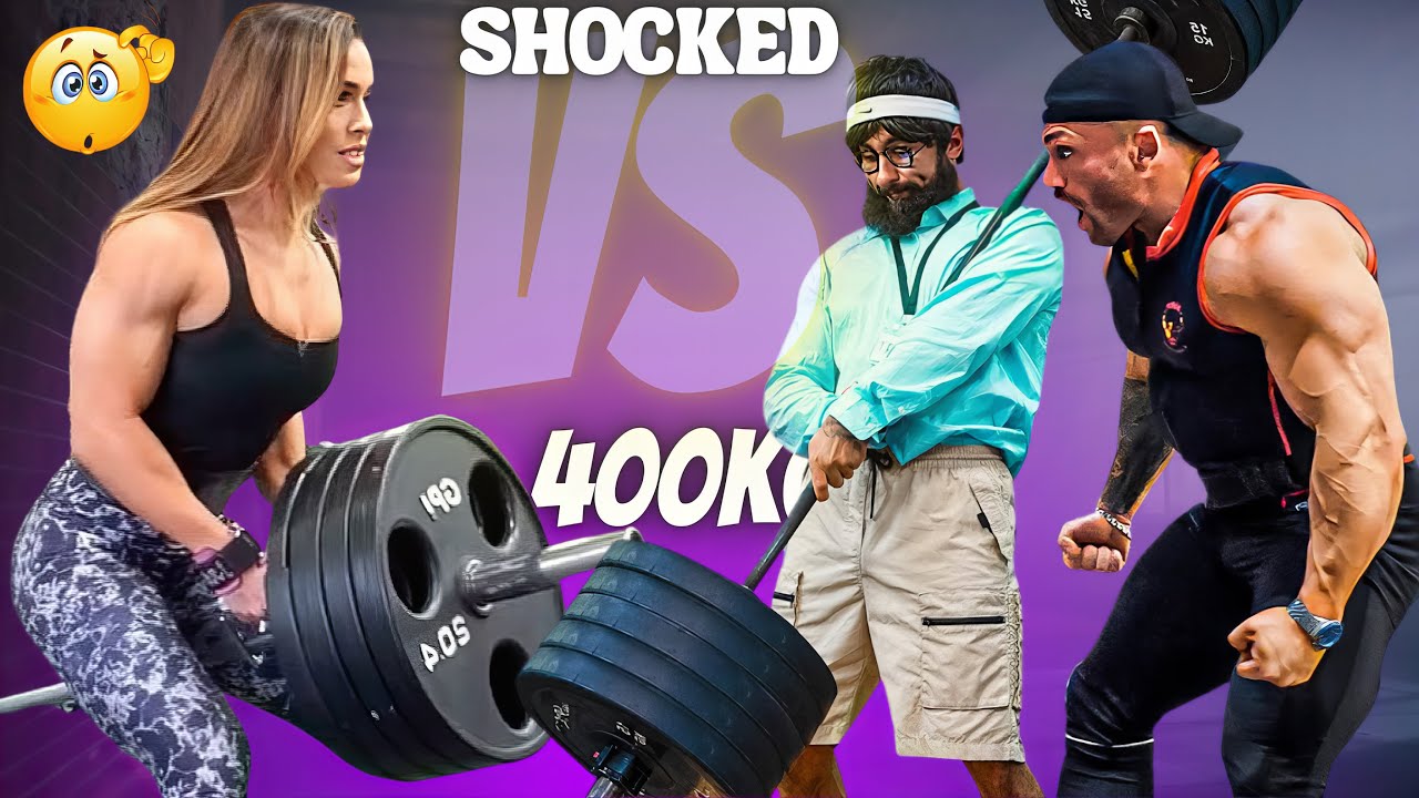 Surprising Elite Powerlifter with Fake Beginner Skills 😄