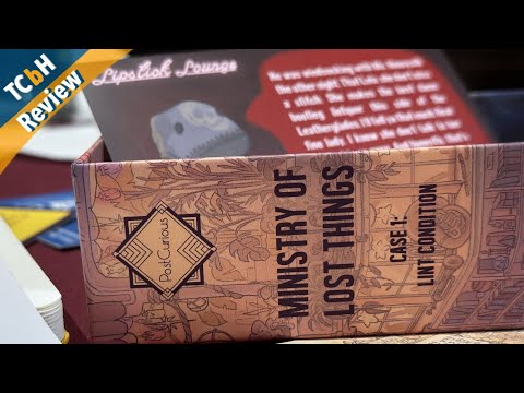 Ministry of Lost Things: Lint Condition - TCbH (mostly) spoiler free Review