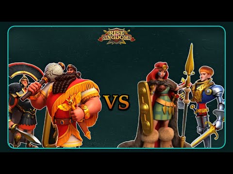 Sargon the Great/Scipio Africanus VS Boudica/Henry - Rise of Kingdoms