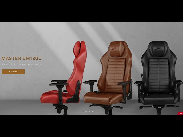 Ghế DXRacer MASTER DM1200 Maroon (DMC-I233S-R-A2)
