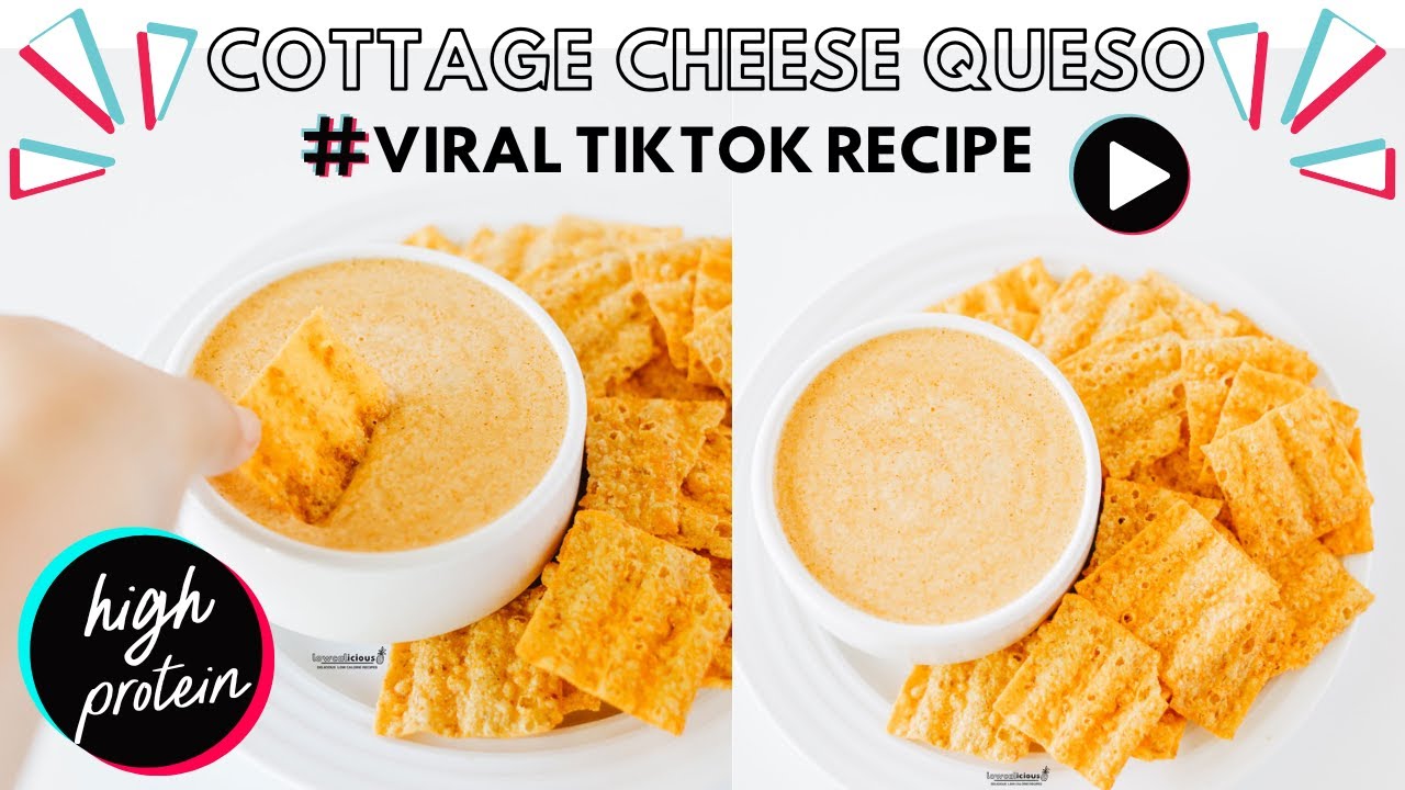 Viral TikTok Cottage Cheese Queso Recipe