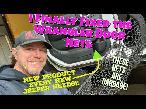 Dirt Daily. Throw Away those Saggy Door nets for Unofficial Use Only Door Pockets on Your Jeep