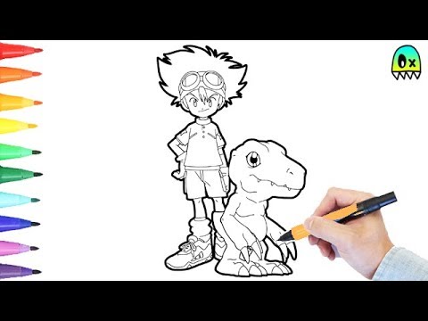 Coloring Pages Digimon