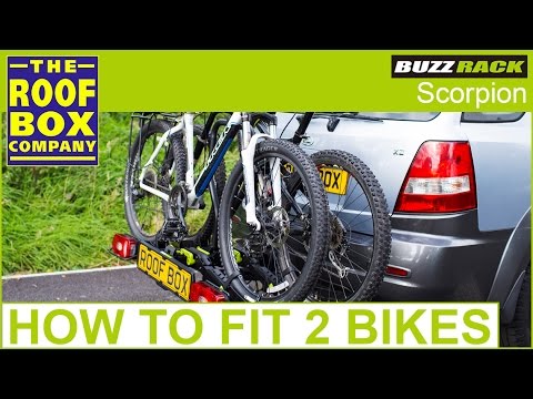BUZZ RACK Scorpion bike carrier - How to fit 2 bikes