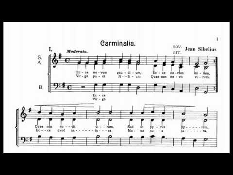 Jean Sibelius - Carminalia, JS. 159
