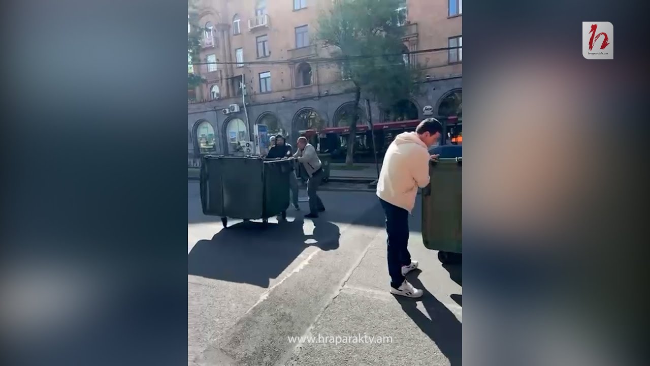 Քաղաքացիների ինքնաբուխ ակցիան Աբովյան փողոցում