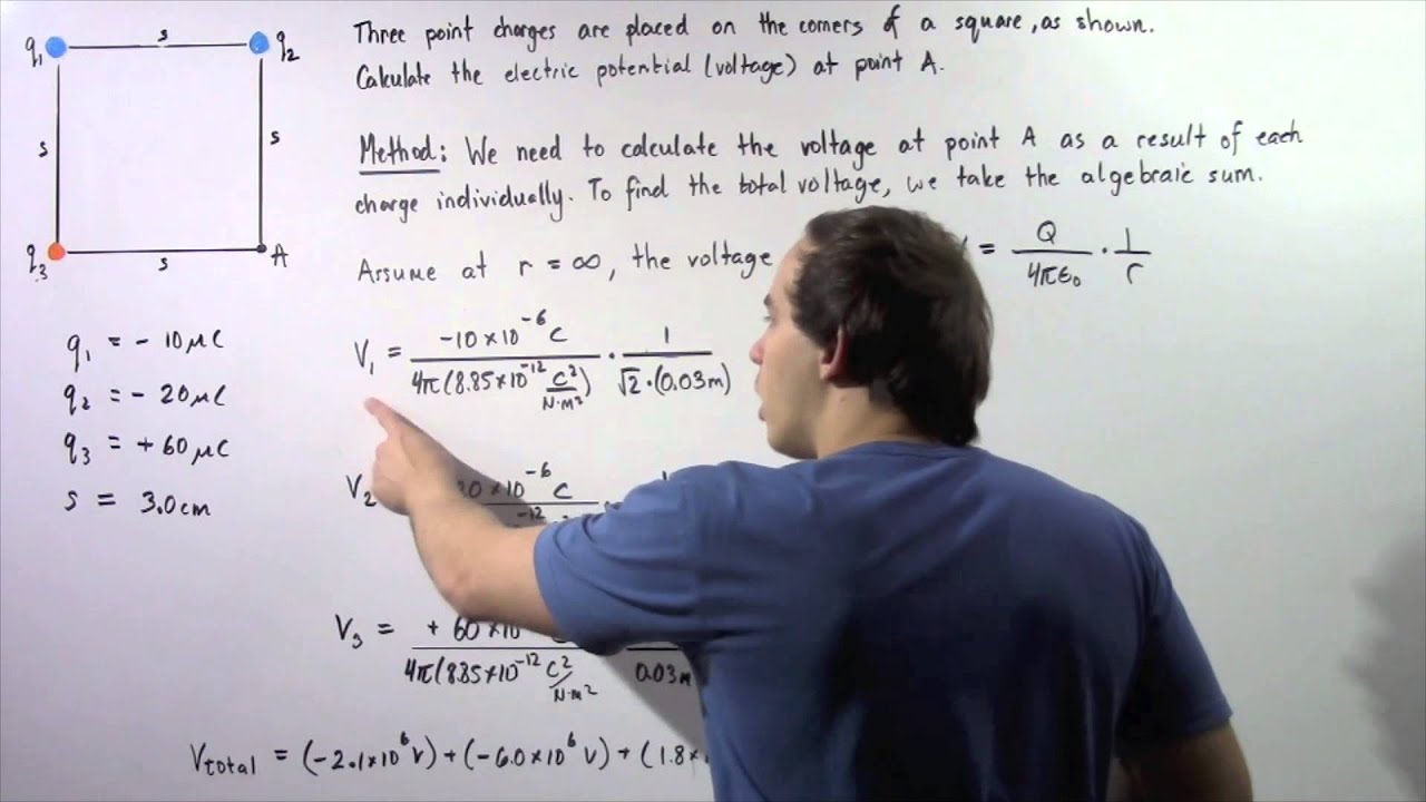 Electric Potential Example # 3