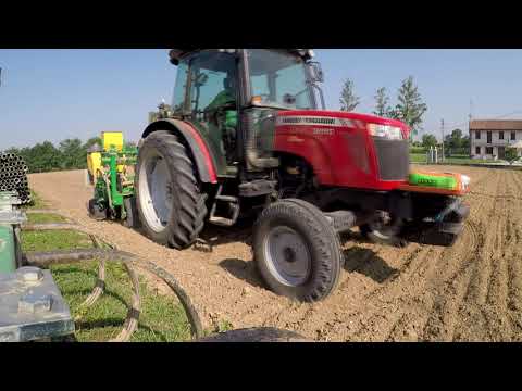 SEMINA SOIA STAGIONE 2020  SFOGGIA + MASSEY FERGUSON 3650
