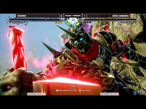 Soul Calibur 6 @ NLBC Online #8 - Vesper vs DEUS EndersJ [4K/60fps]