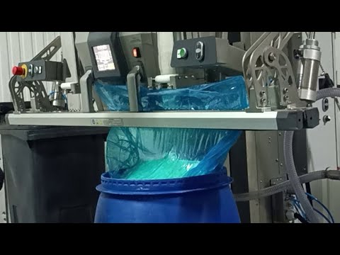 YouTube video: Marinated onion slices in barrel with vacuum packaging