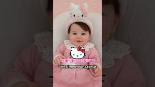 BEBÊ REBORN HELLO KITTY 🎀