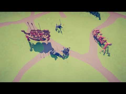 TABS | Longship and 2 Wheelbarrows VS All 3 Units!