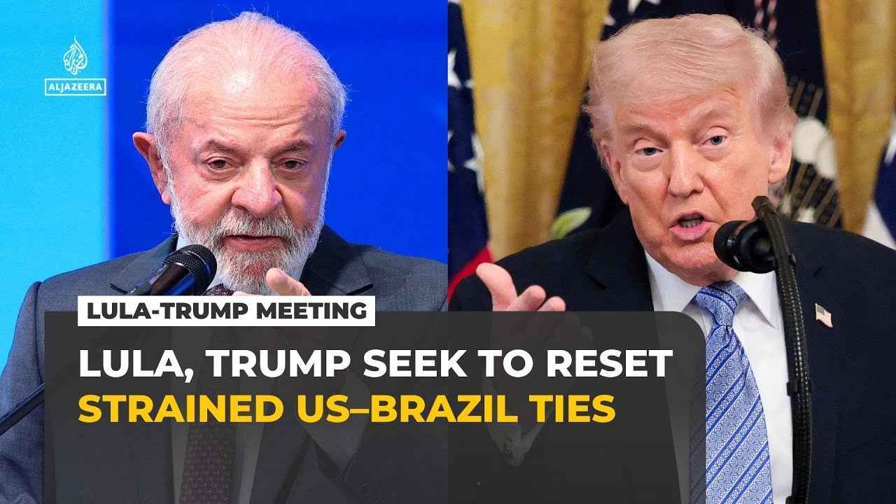 Lula to meet Trump at White House to repair strained US–Brazil ties