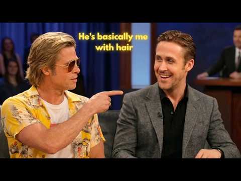Nobody breaks celebrities like Brad Pitt