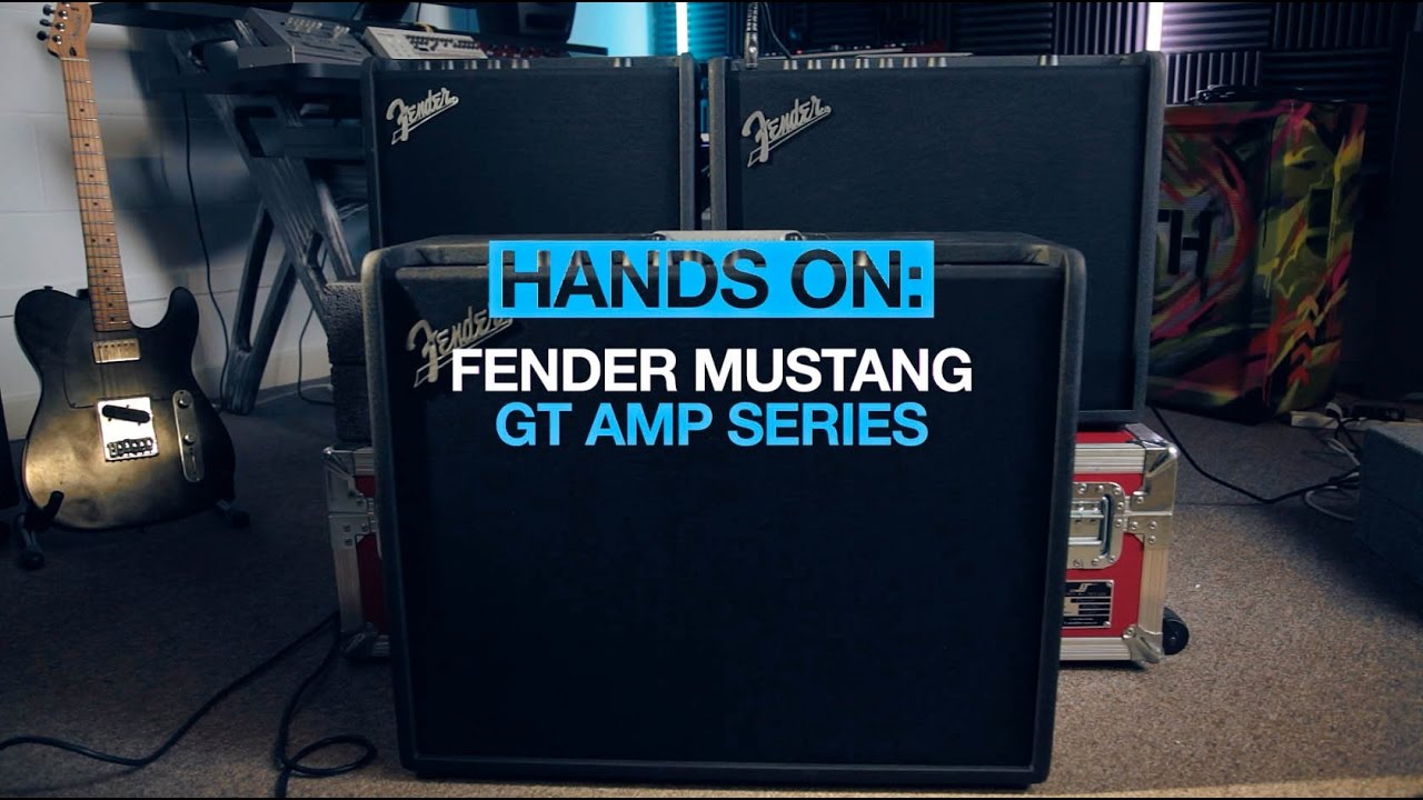 Fender Mustang GT amp series - MusicRadar hands-on - YouTube