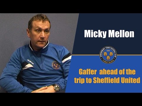 INTERVIEW | Micky Mellon pre Sheffield United (A) - Town TV