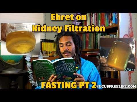 Arnold Ehret on Kidney Filtration While Fasting : "Lesson 18" Mucusless Diet Pt 2