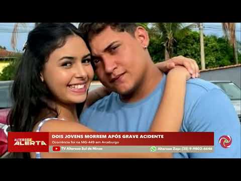 Dois jovens morreram após grave acidente em Arceburgo