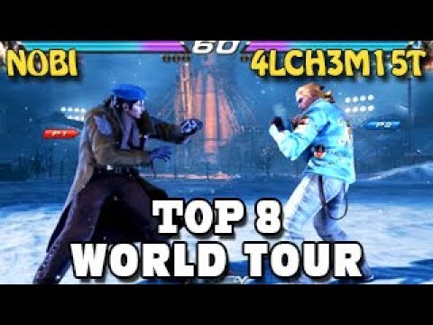 NOBI (Dragunov) Vs 4LCH3M15T (Steve) - TOP 8 - Tekken 7 World Tour