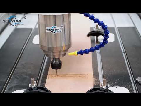 6090 rotary 4th Axis Hobby CNC Router for Sign Making with Wood, MDF, Aluminum