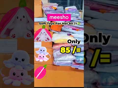 Meesho valentine gift haul Soft Toys  #meeshofinds #meeshofinds #viralproducts #softtoy #shortvideo