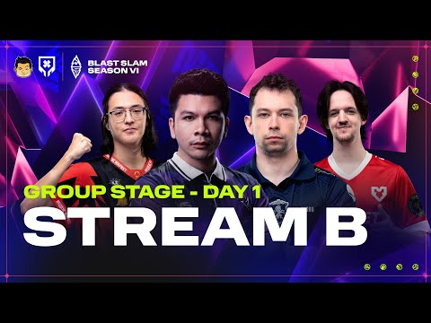 [FIL] Blast Slam VI 2026 Groupstage (BO1) | Stream B
