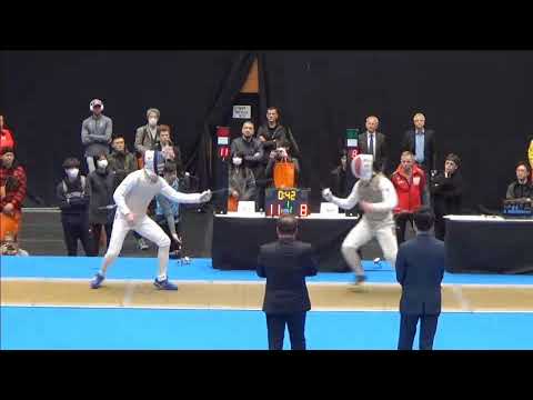 Imboden vs Mertine - Tokyo 2019 World Cup R32 Ind. Men's Foil