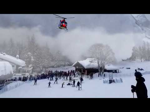 Avalanche CHAOS In ITALY! Massive Avalanche Hits Cervinia: Aosta Valley Buries Homes And skiers