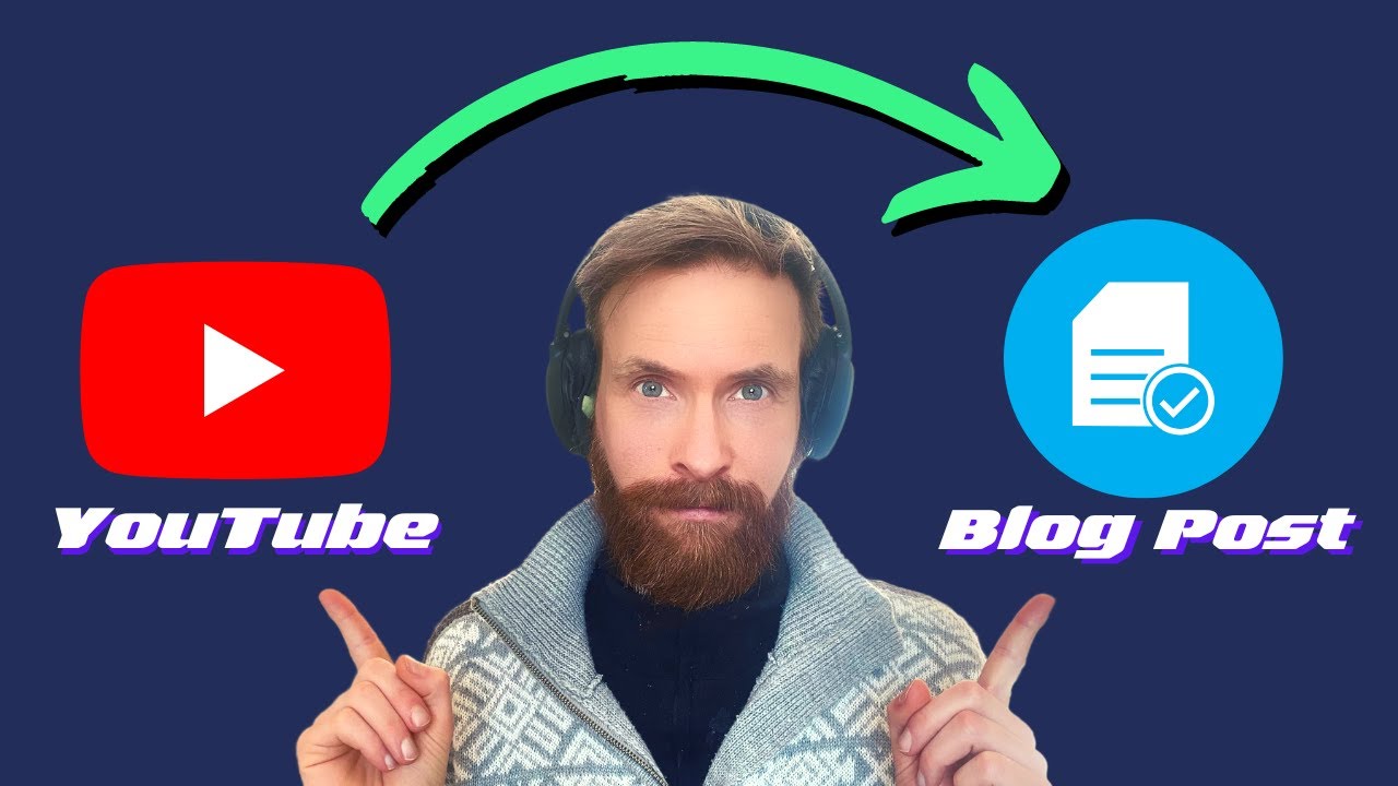 ChatGPT-4 Workflow: YouTube to Blog Post in Under 1 Hour | Step-by-Step