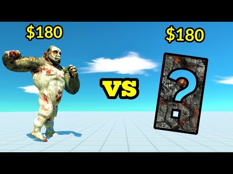 Old Goro vs Random team same price ARBS animal revolt battle simulator
