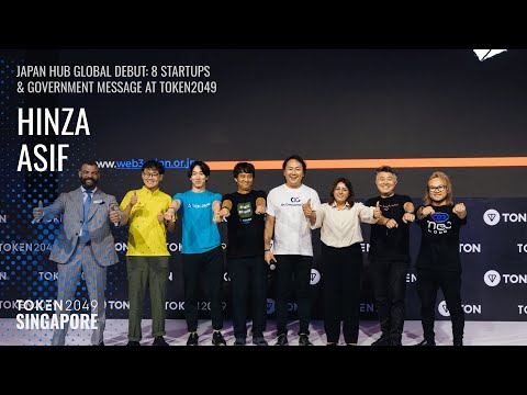 Japan Hub Global Debut - TOKEN2049 Singapore 2025