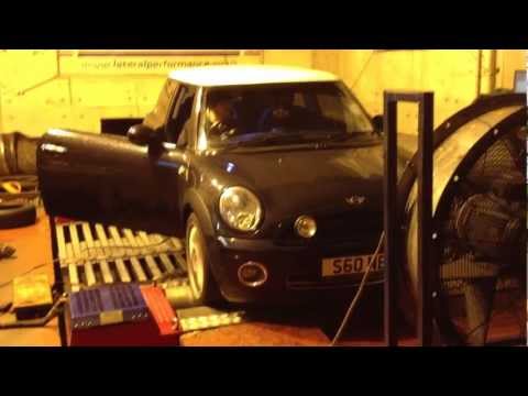 BMW MINI ONE 1.4 SURREY ROLLING ROAD SRR DYNO - 16/03/13 MINITORQUE R56